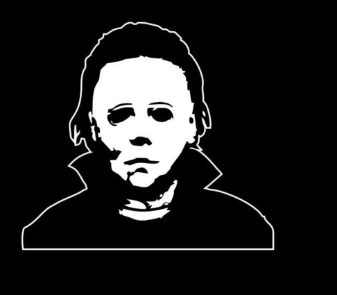 Michael Myers horror II Window Decal Sticker