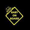 Minions Baby on Board Decal Sticker