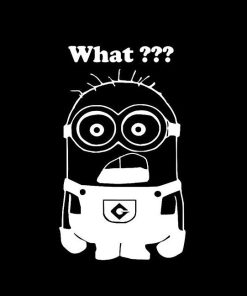 Gru Minion WHAT decal sticker