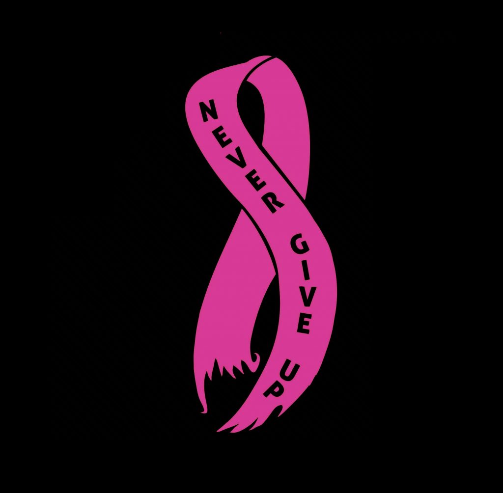 Breast Cancer Infinity Ribbon Decal Sticker