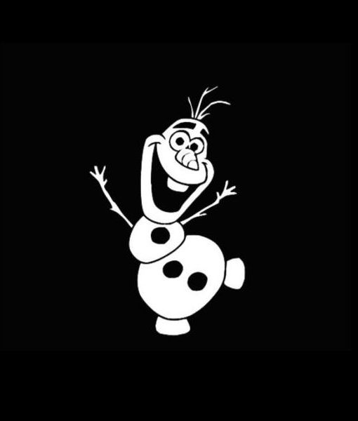 Frozen Olaf Vinyl Decal Stickers