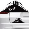 Peeking Monster Bumper Sticker