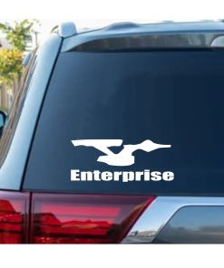 star trek enterprise decal sticker