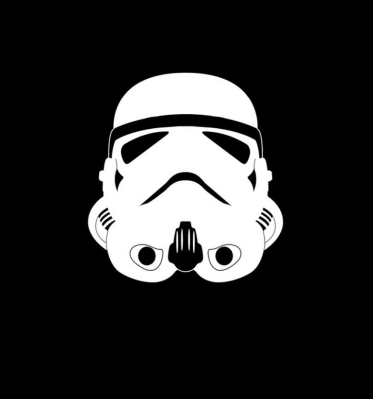 storm trooper window decal