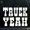 Truck Yeah decal sticker