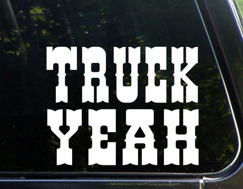 Truck Yeah decal sticker