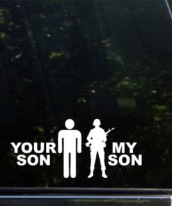 Your son My Son Military Decal Sticker