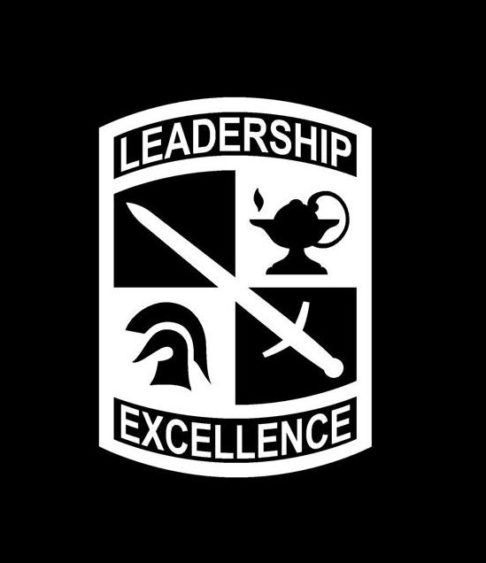 Army ROTC Leadership Excellence Military Window Decal Stickers – Custom ...