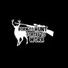 Born to hunt forced to work deer Decal Sticker