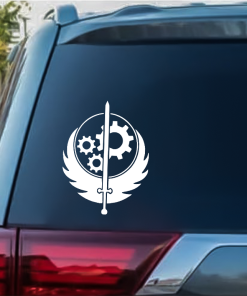 Fallout Brotherhood of Steel window decal Sticker
