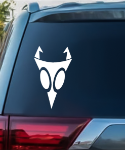 Invader Zim Irken Symbol window decal Sticker