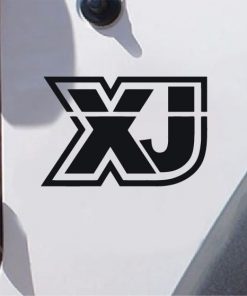 Jeep Wrangler XJ side fender decal sticker set