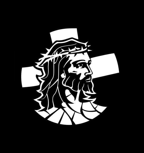 Cross Sticker Christian Decals Jesus Stickers 