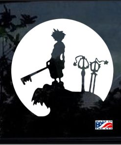 Kingdom Hearts Window Decal Sticker