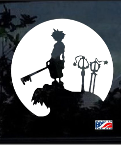 Kingdom Hearts - Cartoon Decal Sticker