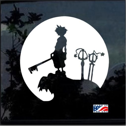 Kingdom Hearts Window Decal Sticker