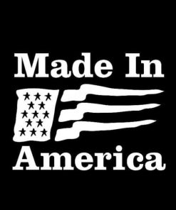 Made in America Decal Sticker