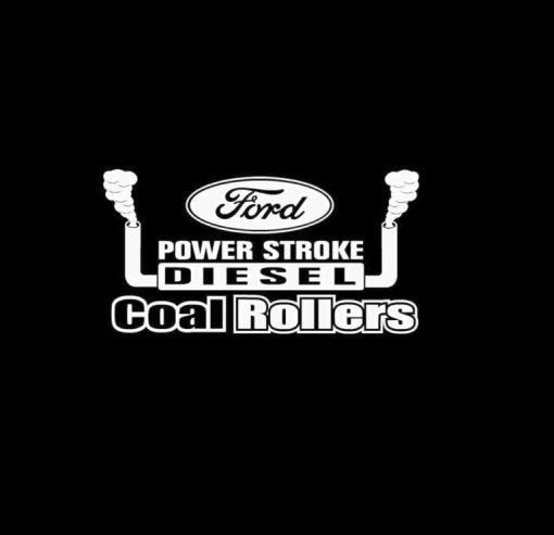 Ford Powerstroke Coal Rollers Diesel Decal