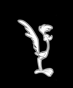 Road Runner A2 - Cartoon Decal Sticker