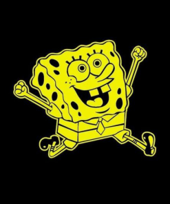 Sponge Bob Square Pants - Cartoon Decal Sticker