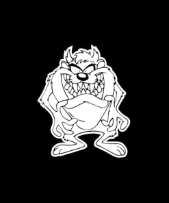 Tazmanian devil Taz A1 - Cartoon Decal Sticker