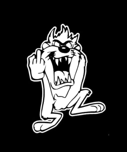 Tazmanian devil Taz A2 - Cartoon Decal Sticker