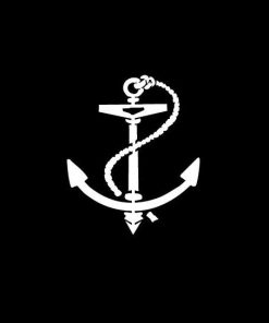 Anchor Boating decal sticker ii