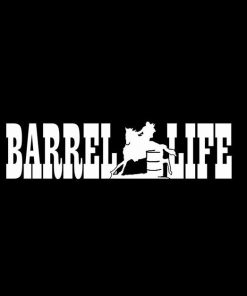 Barrel Life Barrel Racing Decal Sticker