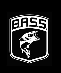Bass Large Mouth Logo Decal Sticker