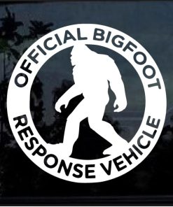 big foot response vehicle decal sticker