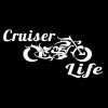 Cruiser Life Motorcycle Decal Sticker