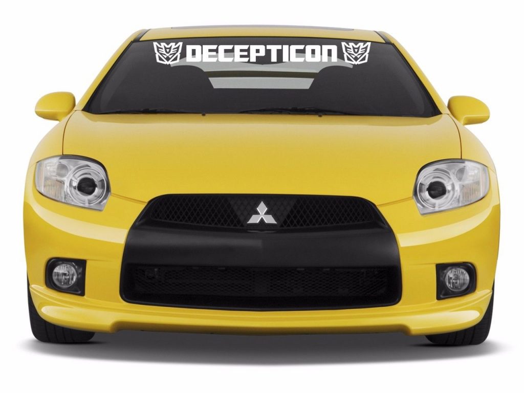 Transformers Decepticon Windshield Decals