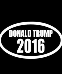 Donald Trump 2016 Oval Decal