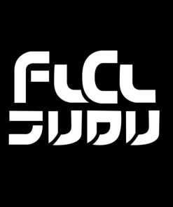 FLCL English Japanese decal sticker