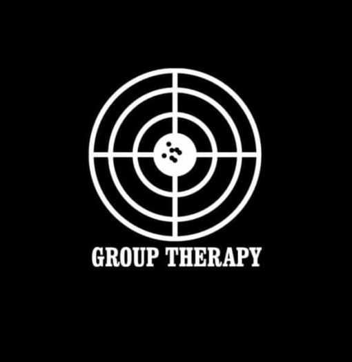 Group Therapy Shooting Decal Sticker