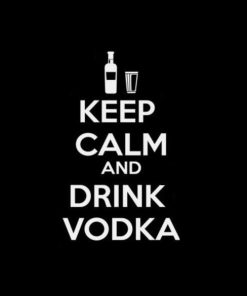 Keep Calm and drink Vodka Decal Sticker