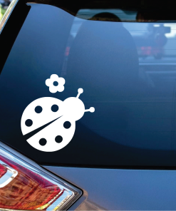 Ladybug Window Decal Sticker