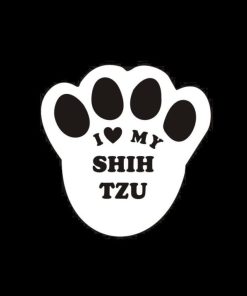 love my Shih Tzu Shibtzu decal Sticker