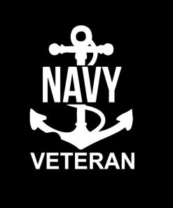US Navy Veteran Decal Sticker