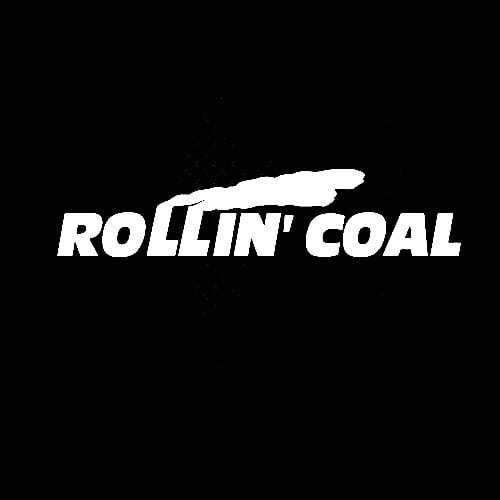 Rolling Coal Diesel Truck Decal Sticker A4