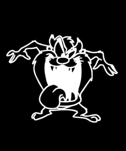 Tazmanian Devil Taz - Cartoon Decal Sticker