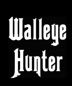 Walleye hunter decal sticker
