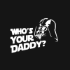 Darth Vader whos your daddy - Cartoon Decal Sticker