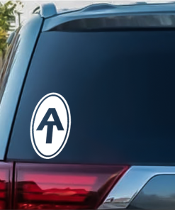 Appalachian Trail Oval Window Decal Sticker