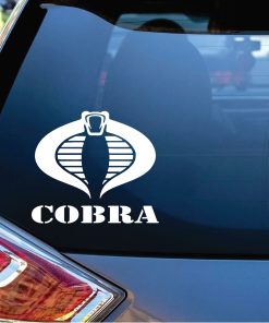 Cobra GI Joe - Cartoon Decal Sticker