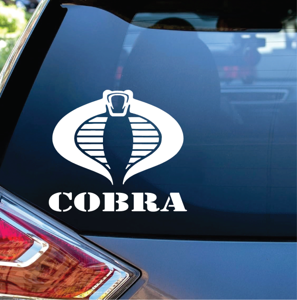 Cobra GI Joe - Cartoon Decal Sticker