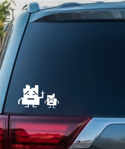 MOONINITES Aqua Teen Hunger Force window decal Sticker