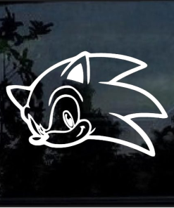 Sonic Hedgehog ii - Cartoon Decal Sticker