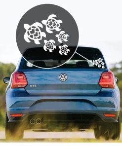 Turtle - Turtles Family window decal Sticker