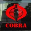 Cobra GI Joe decal sticker